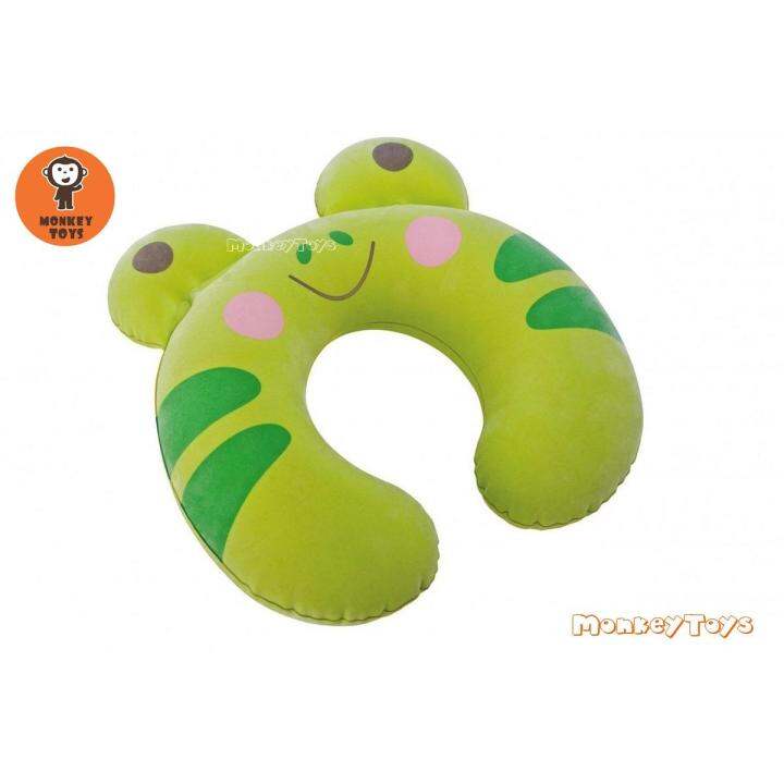 monkey-toys-หมอนรองคอเป่าลม-kidz-travel-pillow-intex-68678-228770