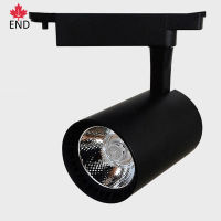 END # COB LED ไฟส่อง Led รางนำโคมไฟสปอร์ตไลท์ไฟติดเพดานโคมไฟสำหรับร้านค้า