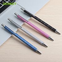 Lele Pencil】เครื่องเขียนในโรงเรียนสำนักงานกรอบโลหะดินสอกด,0.7ดินสอกดน่ารัก4ชิ้น/เซ็ต/0.5มม.