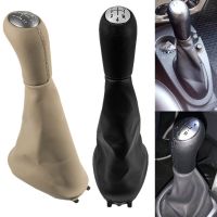 【DT】 hot  5 Speed Car Leather Gear Shift Knob Lever Shifter Boot Cover Case For Renault Clio 2 II Megane 2 II Kangoo