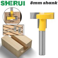 1pcs Top Quality T-Slot T-Track Slotting Router Bit - 8 8 Shank For Woodworking Chisel Cutter Wholesale Price