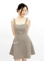 TANSSHOP - BROWN SCOTT DRESS #D1390