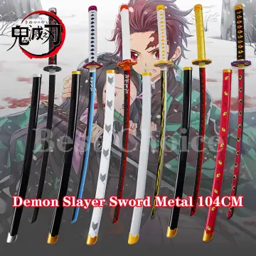 104Cm Metal Sword One Piece Japanese Anime Cosplay Katana Real