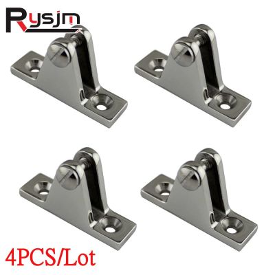 HD Stainless Steel 316 Boat Canopy Deck Hinge Marine Top Fitting Quick Removable Pin 90 Degree For Yacht Boat Accessories Marine Accessories