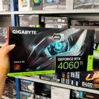 VGA (การ์ดจอ) GIGABYTE GEFORCE RTX 4060 TI EAGLE - 8GB GDDR6 3FAN สินค้าใหม่ รับประกัน 3ปี