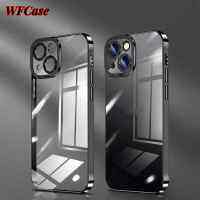 WFCase สำหรับ iPhone 15 14 Pro Max Plus 13 Pro Max 12 Pro Max 11 Pro Max 8 7 6 Plus เคสป้องกันกล้องทั้งเครื่องเคสโทรศัพท์