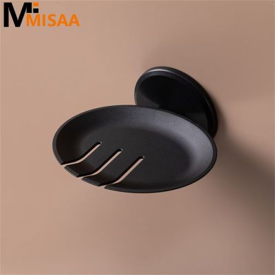 1PC Simple Soap Dishes Draining Durable Creative Hanging Kitchen Sponge Bathroom Disc Soap Box Dishes Household Storage Racks Soap Dishes