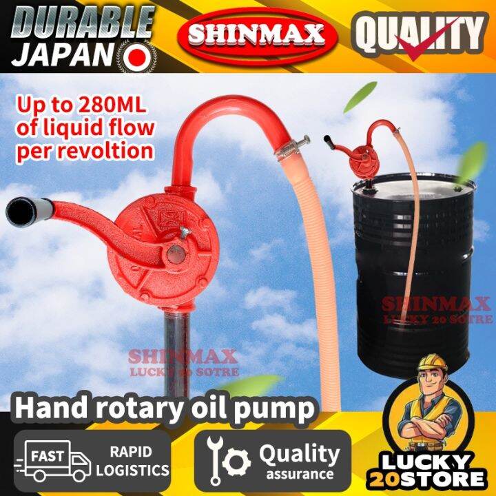 Manual Hand Pump Heavy Drum Rotary New Oil Fuel Barrel Heavy Duty Pump