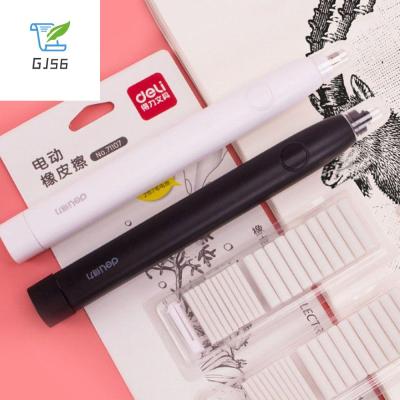 อุปกรณ์เติมยางดินสอกดไฟฟ้า GJ56เป็นของขวัญสำหรับเด็กอุปกรณ์ปากกาลบคำผิดอุปกรณ์การเรียน Eraser ไฟฟ้า