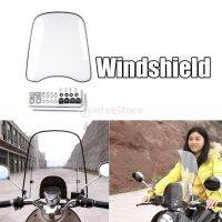 Universal Motorcycle Guards Wind Protector ATV Clear Windshield Deflectors