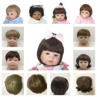 New 7 Different Models Silicone Reborn Doll / BJD Hair Wig Fits For The Circumference of A Dolls Head Is About 42cm DIY Doll