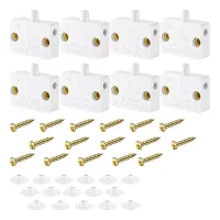 8 Pieces Cabinet Lamp Switch Automatic Door Switch Contact Switch for Wardrobe Applicable to 12V 24V 110V