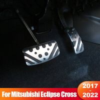 For Mitsubishi Eclipse Cross 2017 2018 2019 2020 2021 2022 Car Fuel Accelerator Brake Pedals Cover Non-Slip Pad Accessories