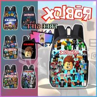 COD dhdfxcz [พร้อมส่ง] Roblox กระเป๋าเป้สะพายหลัง ลายการ์ตูนอนิเมะ Game Merchandise สําหรับนักเรียนประถม ผู้ชาย ผู้หญิง