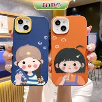 เคสโทรศัพท์ซิลิโคน แบบนิ่ม ป้องกันฝุ่น กันกระแทก ลายเด็กผู้หญิงหมวก สําหรับ iPhone 14 13 12 6 6S 7 8 X XR XSMax 3 In 1