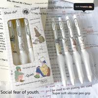 【LZ】ஐ♕  TULX-Gel Pen Set Papelaria Bonito Canetas Kawaii Material Escolar Acessórios de Escritório