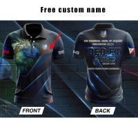 2023 NEW Style new Eagles Full Sublimation man Polo Shirt summer，Can be customization