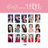 (G)I-Dle อัลบั้มขนาดเล็กที่6ฉันรู้สึก Tou2โฟโต้การ์ด Yuqi Miyeon Shuyeon โฟโต้การ์ด5ใบต่อชุด