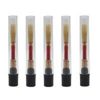 5pcs Oboe Reeds Strength Medium Soft Handmade Oboe Reeds with Red Cork (Send Randomly Color for Different Batches)