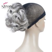 StrongBeauty Silver Short Natural Wave Ponytail Hair Extension With Claw Clip In Hairpiece COLOUR CHOICES Wig  Hair Extensions  Pads