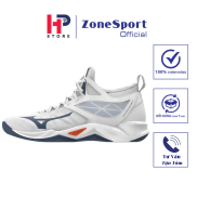 Giày Mizuno Wave Dimension Trắng Xanh