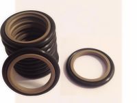 Lamberts ROD PTFE Glyd seal 16x23.3x3.2 / 22x32.7x4.2 hydraulic ring Polytetrafluoroethylene and NBR