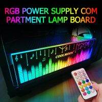 [Kuaile home furnishing]สำหรับ COOLMOON RGB Light Board รองรับกรอบ LED Power Light-Emitting แผงด้านข้างสำหรับ PC เดสก์ท็อปแชสซี CPU Bracket Board Control