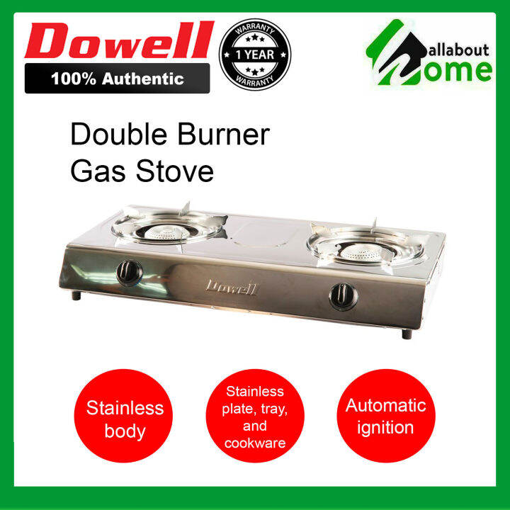 Dowell SDB10 Double Burner Gas Stove Lazada PH