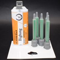 【CW】 50ml 1:1 Epoxy Resin Glue Bonding Wood Metal Plastic Stone Bakelite Iron  amp; 5pcs Mixing Nozzles