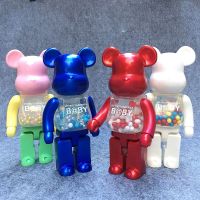 ของเล่นโมเดลหุ่นหมี 28 ซม.400% Bearbrick Qianqiu My First Baby Action Figure