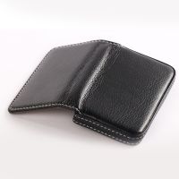 【jw】▲  Purse Large Capacity Name Card Holder Leather Business Book