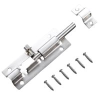 【LZ】✓❇◆  2Pcs Door Latch Auxiliary Wear Resistant Square Window Cabinet Door Latch Room Supply  Gate Lock  Gate Latch