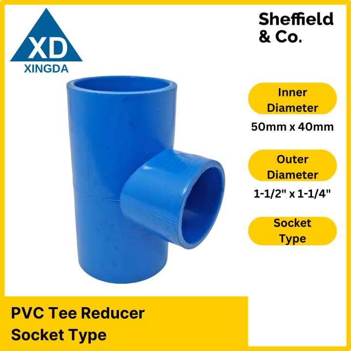 Xingda Pvc Tee Reducer Socket Type X Lazada Ph