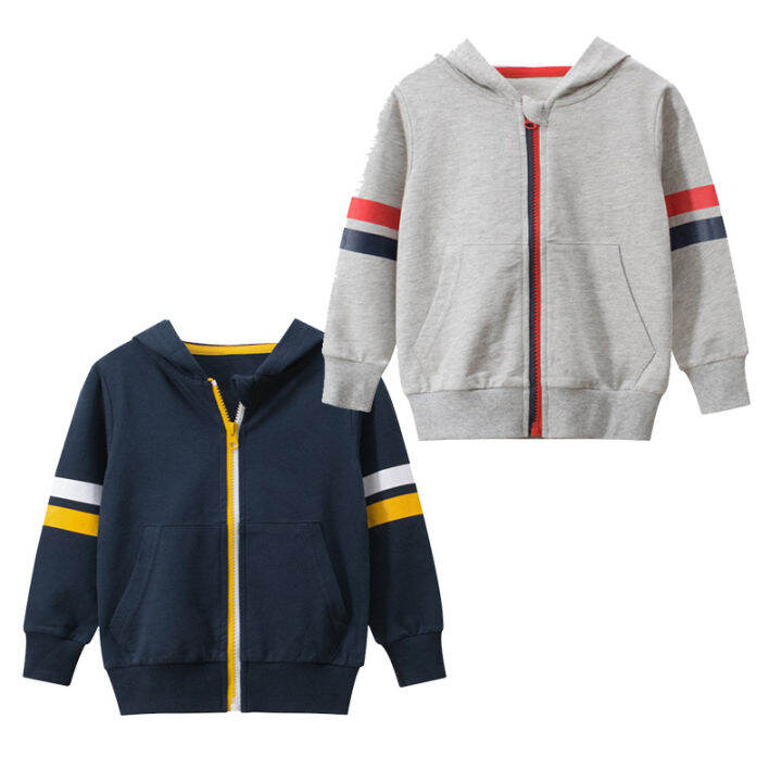 Baby Boy Sports Hoodie Jacket Children Cotton Outerwear Lazada