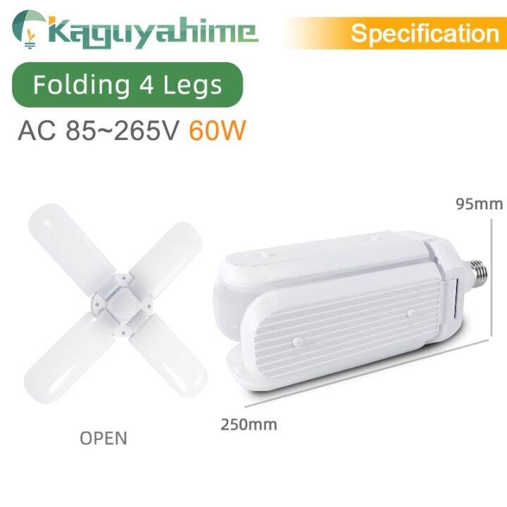 kaguyahime-หลอดไฟ-led-e27-40w-หลอดไฟฟุตบอล-ac-85-265v-หลอดไฟ-led-bombilla-ไลท์หลอดไฟสปอตไลท์หลอดไฟ-led-ยูเอฟโอพับได้