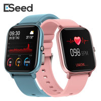 ESEED P8 Smart Watch Fitness Tracker exercise recording IP67 waterproof wristband with color screen touch display PK amazfit gts Smartwatch