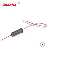 Red 650nm 5mW Dot Laser Modul DC Enter3V/5V 7.5X21mm Metal BronzeHead Target Photoelectric Source manufacturerFree Customization