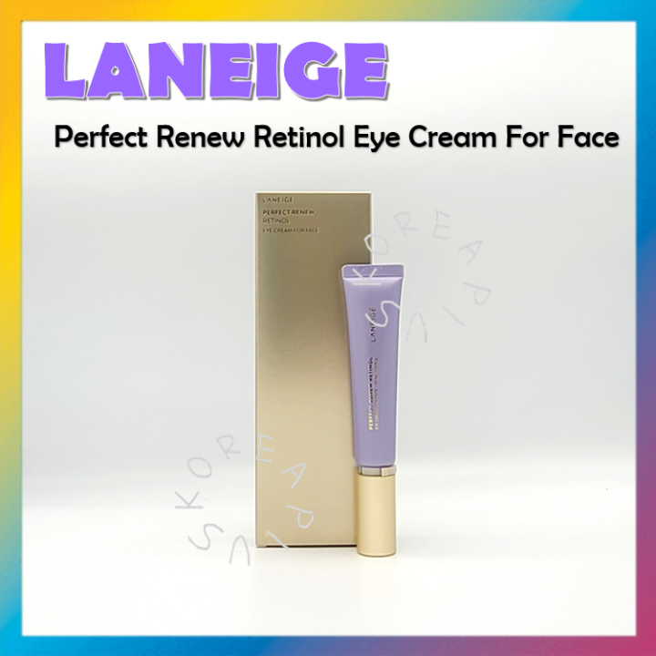 [LANEIGE] Perfect Renew Retinol Eye Cream For Face 30ml Lazada