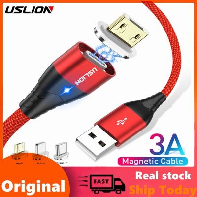 Uslion สายชาร์จ Micro USB 3A ชาร์จเร็ว สําหรับโทรศัพท์