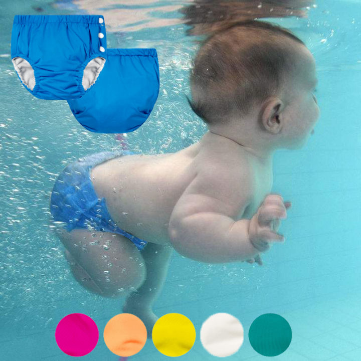 ผ้าอ้อมเด็กล้างทำความสะอาดได้เด็กผ้าอ้อมว่ายน้ำตาราง-ผ้าฝ้ายผ้าอ้อมเด็กผ้ายืดหยุ่นผ้าอ้อมสระว่ายน้ำกางเกง-zptcm3861