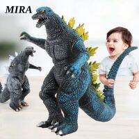 MIRA CODขนาดใหญ่Godzillaของเล่นตัวการ์ตูนอนิเมชั่นแบบจำลองทำมือสัตว์ประหลาดไดโนเสาร์ของเล่น