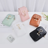 Phone Messenger Bag PU Leather Women Ladies Shoulder Mobile Phone Bag Wallet