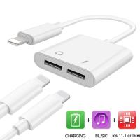 Headphone Lightning Audio Charger Cable Adapter Converter For Apple X iPhone7 8