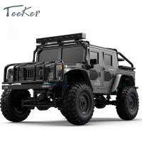 รถ RC ดริฟท์ใหม่ Mobil Remote Control 4X4 1/12เต็มทางวิบาก4WD แลนด์โรเวอร์ Hummer H1 Hurtle SUV โลหะปีนเขาความเร็วสูงรถจำลองคริสต์มาสวันเกิดปีใหม่ของขวัญสำหรับเด็ก