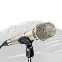 NEUMANN KMS105เครื่องย่อมืออาชีพซุปเปอร์คาร์ดิออยด์ไมโครโฟนสำหรับคอมพิวเตอร์บันทึกเสียงเล่นเกมร้องคาราโอเกะ