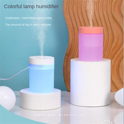 【DT】  hotUSB Car air Humidifier portable low noise comprehensive moisture warm light   Essential Oil Diffuser Humidifier car accessories