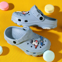 2023 Summer Sandals 3-15 Years Childrens Slippers Baby Girls Shoes Non-Slip Clogs Cartoon Cute Infant Girls Sandals Boys Shoes