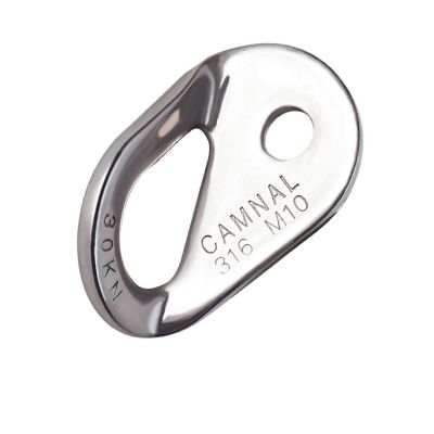 【CW】 Stainless Steel Climbing Anchor Hanger Bolts Rigging Plate Carabiner Snatch Block Practical Survival Tools for Hiking