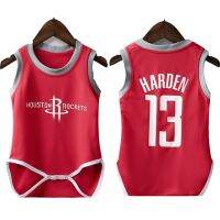 Most popular NBA BOSTON ROCK Jersey - Baby Toddler Boy Basketball Jersey Onesie Romper Clothing 13 HARDEN Jersey