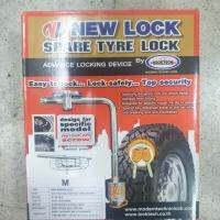 ล๊อกยางอะไหล์ new lock m RANGER12 dmax2020 dmax 12 vigo นาวาร่า ไตตัน โคโลลาโด้ ติดตั้งเองได้
